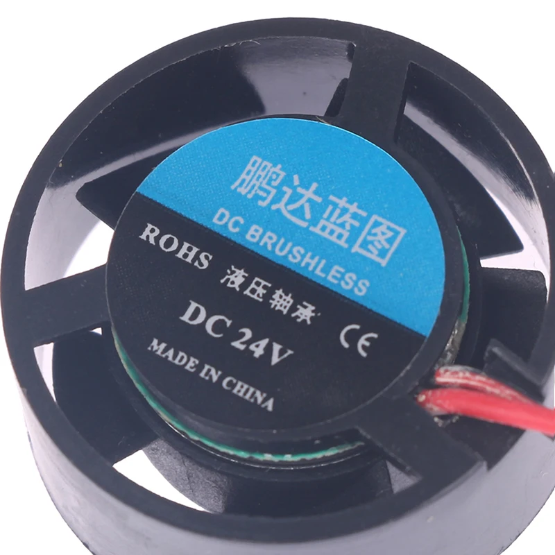 1Pcs DC 5V/ 9V 12V 24V Round Mini Fan For Led Lamps Computer Radiator 25.5x10mm Notebook Micro Cooling Fan