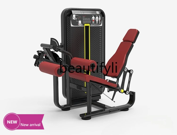 

Seated leg curl trainer, sitting leg flexion and extension training, fitness equipment, leg curl machine