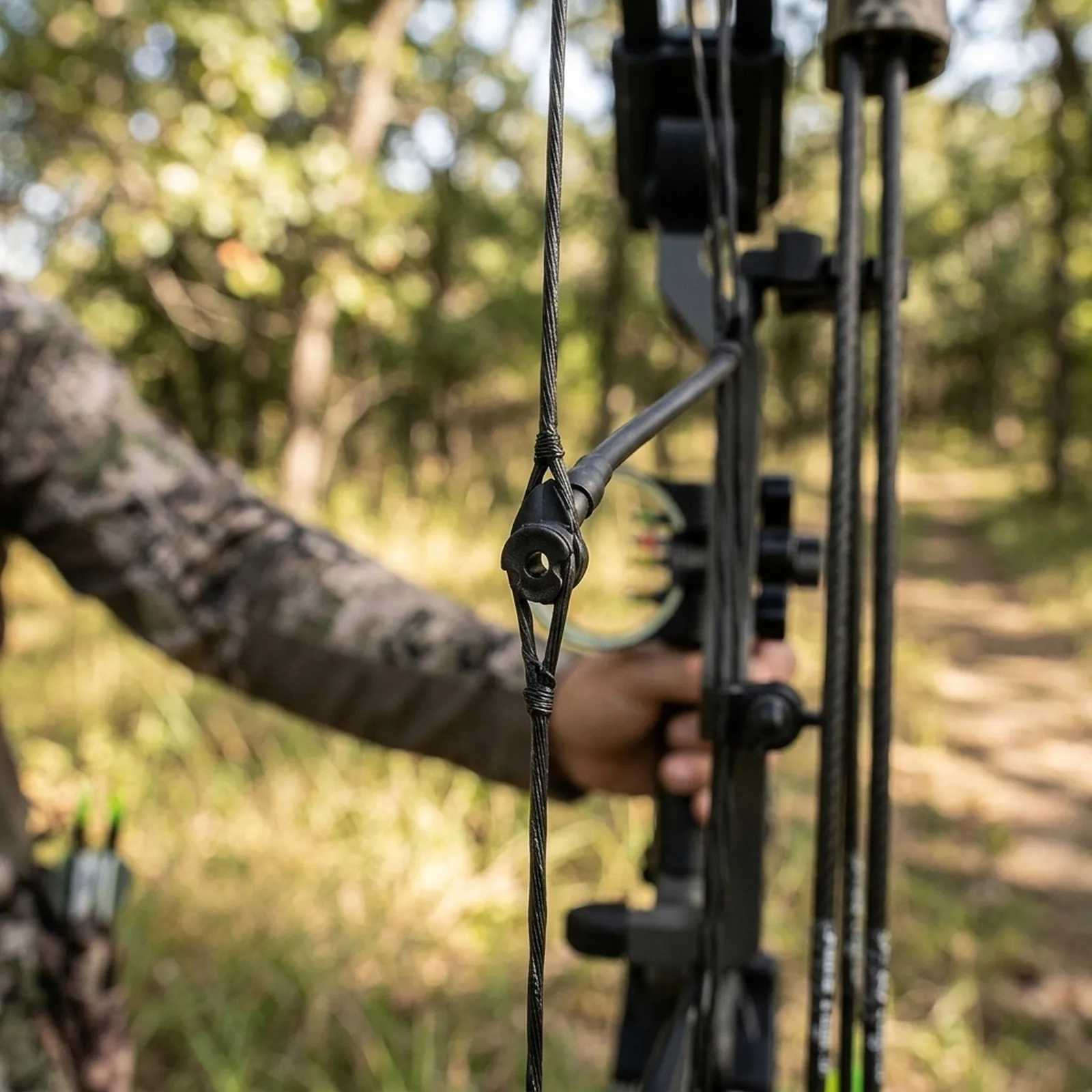High Quality Peep Hole Sight Silicone 1/8 Inch Diameter For Hunting For Proper Positioning 30cm Length High Quality