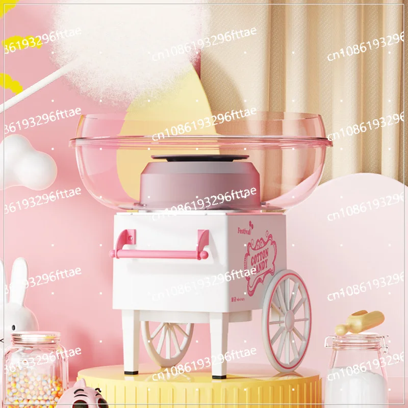 Marshmallow Machine Children's Household Small Automatic Cotton Candy Machine Homemade Mini Fancy Colored Sugar