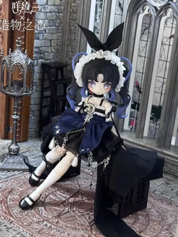 

Meki Creation Heart Series 1/12 Bjdmobile Doll Handmade Cartoon Decoration Ornament Trendy Blind Box Toy For Collection And Gift