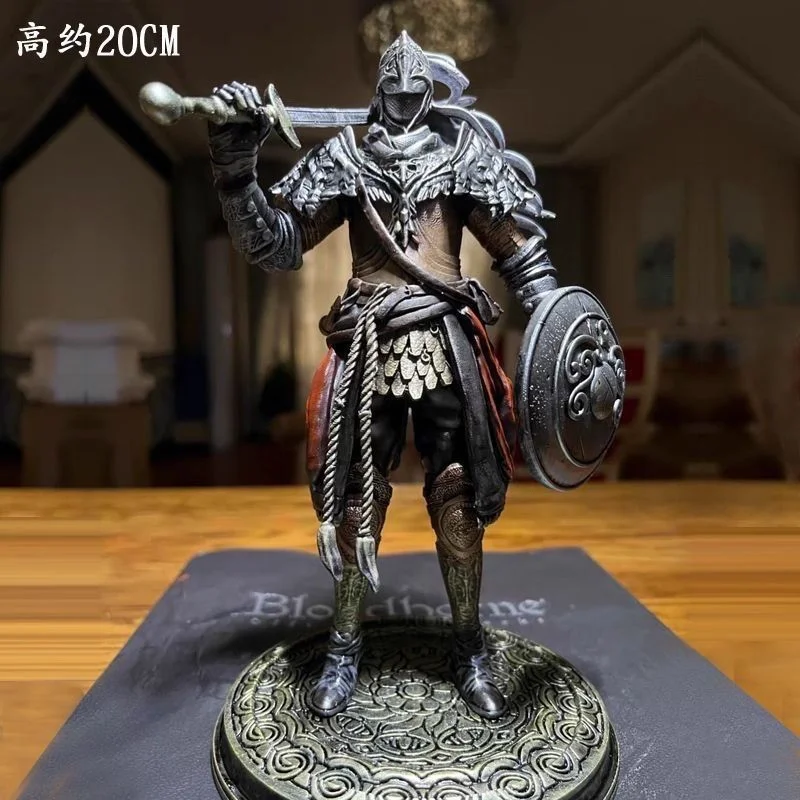 20cm Elden Ring Anime Figure The Tarnishedt Figure Vagabond Knight Figurine Model Statue Doll Collection Decoration Toy Kid Gift