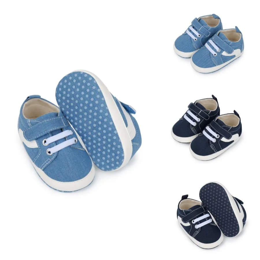 Spring and Autumn New Casual Baby Shoes Geometric Pattern Baby Shoes Soft Bottom Comfortable Walking Shoes