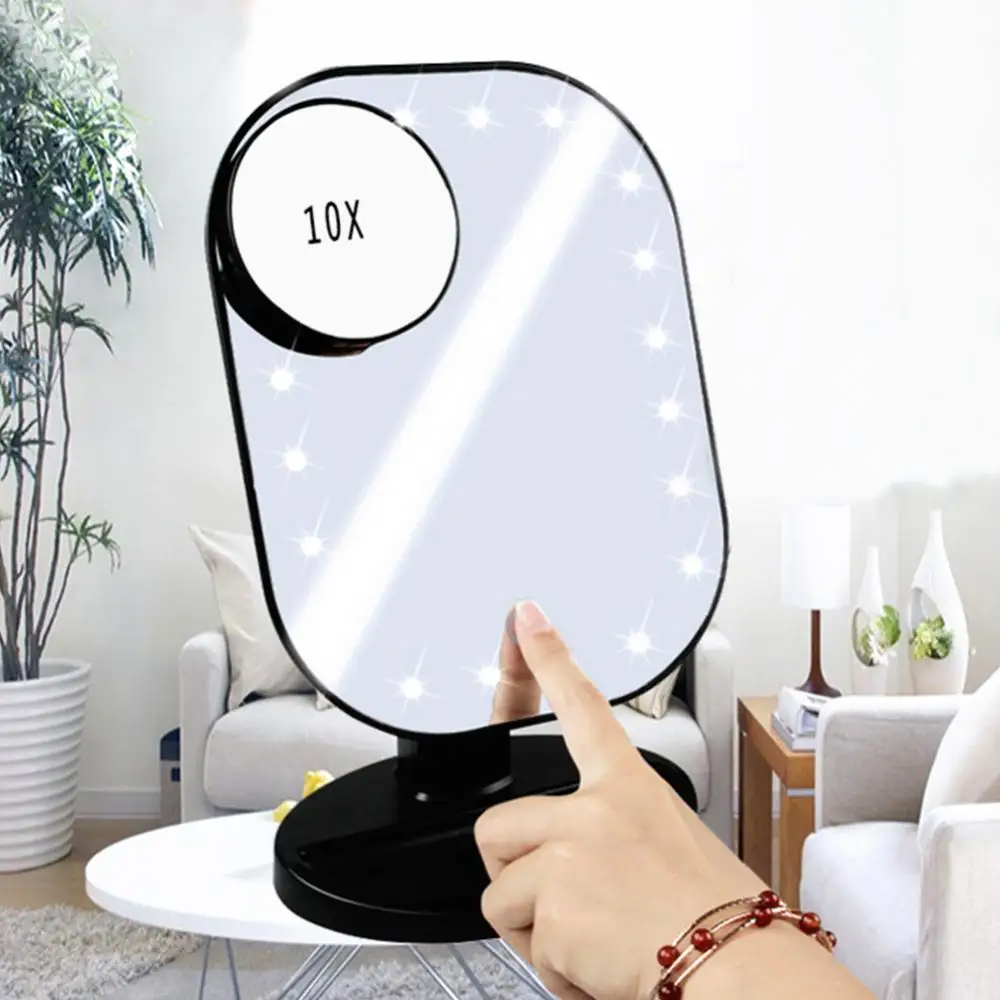 10X Trang Điểm Gương Chống Sương Mù Hút Vanity Gương Phòng Tắm Vòi Sen Trang Điểm Cạo Râu Gương Lỗ Chân Lông Kính Phóng Đại Зеркало Для Макияжа