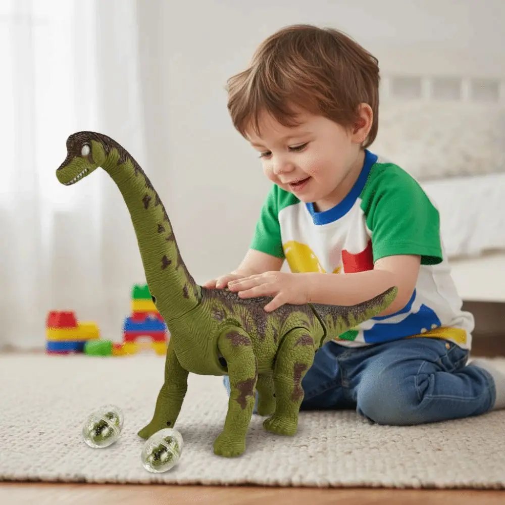 

Plastic Will Lay Eggs Dinosaurs Toys Simulation Projection Electric Dinosaur Toys Collection Craft Decor