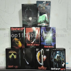 NECA Friday The 13th Figure Pennywise Part VII 7 New Blood Ultimate Jason Voorhees Action Figure Model Horror Halloween Gift