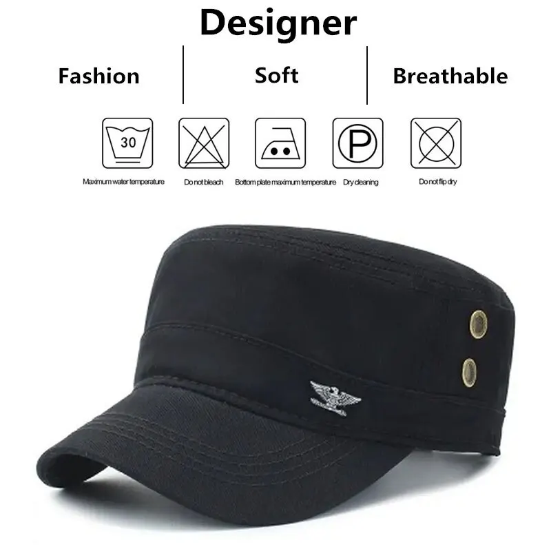 Fashion Men Women Flat Baseball Caps Outdoor Casual Adult Sun Hats Hip Hop Hat Sports Golf Caps Adjustable Snapback Hats