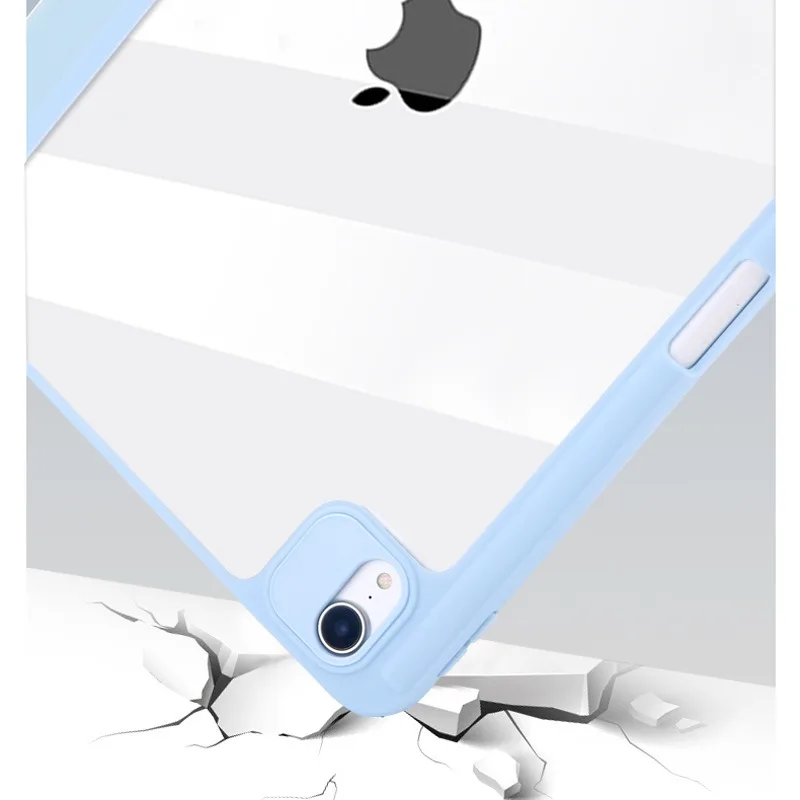 حافظة كمبيوتر لوحي جديدة لعام 2025 لجهاز IPad A16 11th 10th Generation Air 7th 11 13 بوصة M3 6th Mini A17 Pro غطاء أكريليك مضاد للانحناء #6