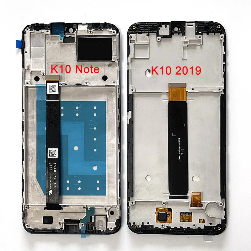 

Original For Lenovo K10 Note LCD Z6 Lite/Youth L38111 China Display Touch Panel Digitizer Frame For Lenovo K10 2019 XT2025-3 LCD