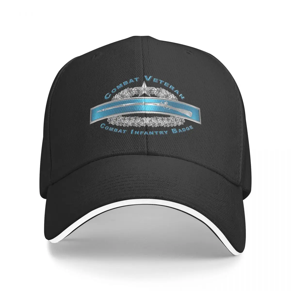

CIB Combat Star Veteran-Combat Infantry Badge Baseball Cap birthday Sun Hat For Children Women Men's