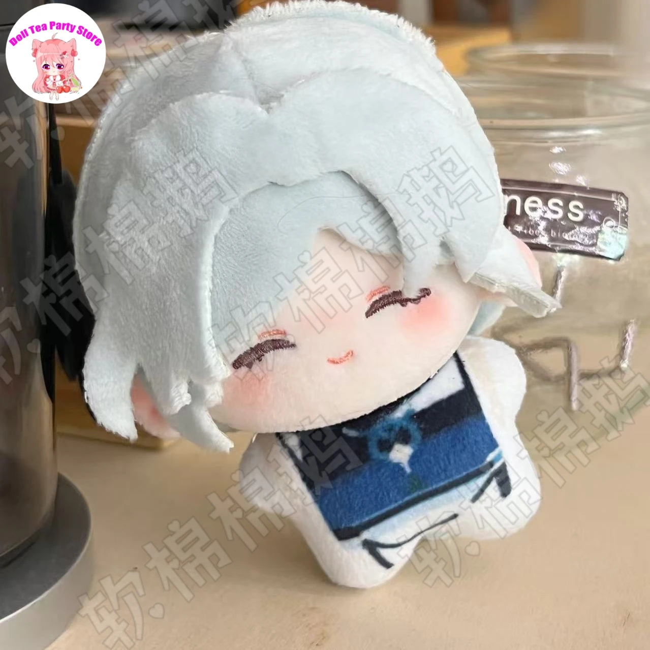 Jeu Du Ruo chemin vers nulle part impression peluche coton poupée corps 10CM sac pendentif à breloque porte-clés figurines poupées jouet peluche cadeau