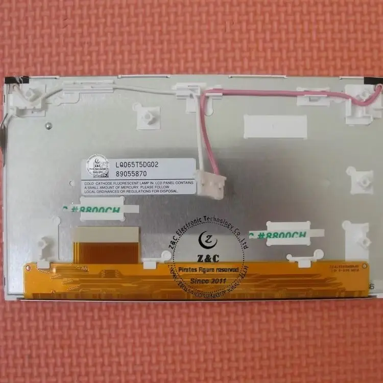 

Новый оригинальный ЖК-дисплей LQ065T5DG02 6,5 дюйма 400*240 для автомобильной GPS-навигации от SHARP