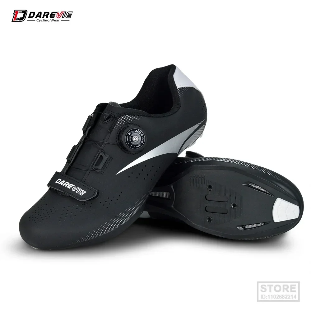 DAREVIE Road Cycling Shoes Light Pro   Breathable Anti Slip Bicycle  Racing High Quality Bike  LOOK SPD-SL