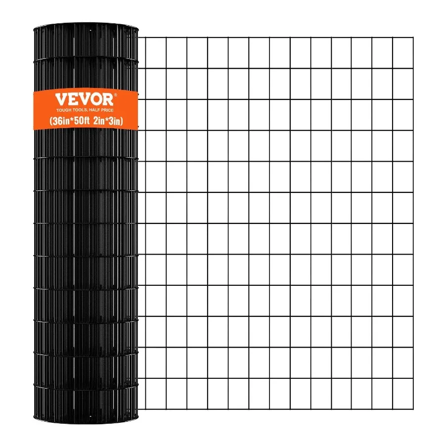 

Hardware Cloth 36'' x 50' Galvanized Wire Mesh Roll 16 Gauge Chicken Wire Fence Roll Vinyl Coating Metal Wire Mesh for Chicken
