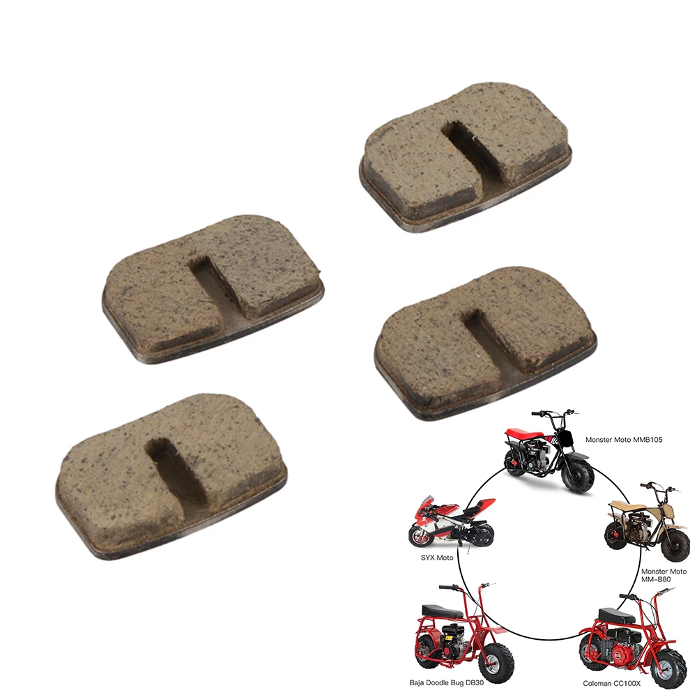 

Disc Brake Shoe Pads For 2-Stroke 43cc 47cc 49cc 79cc 97cc 100cc Pocket Bike Minimoto Mini Dirt Bike Electric Scooter ATV Parts