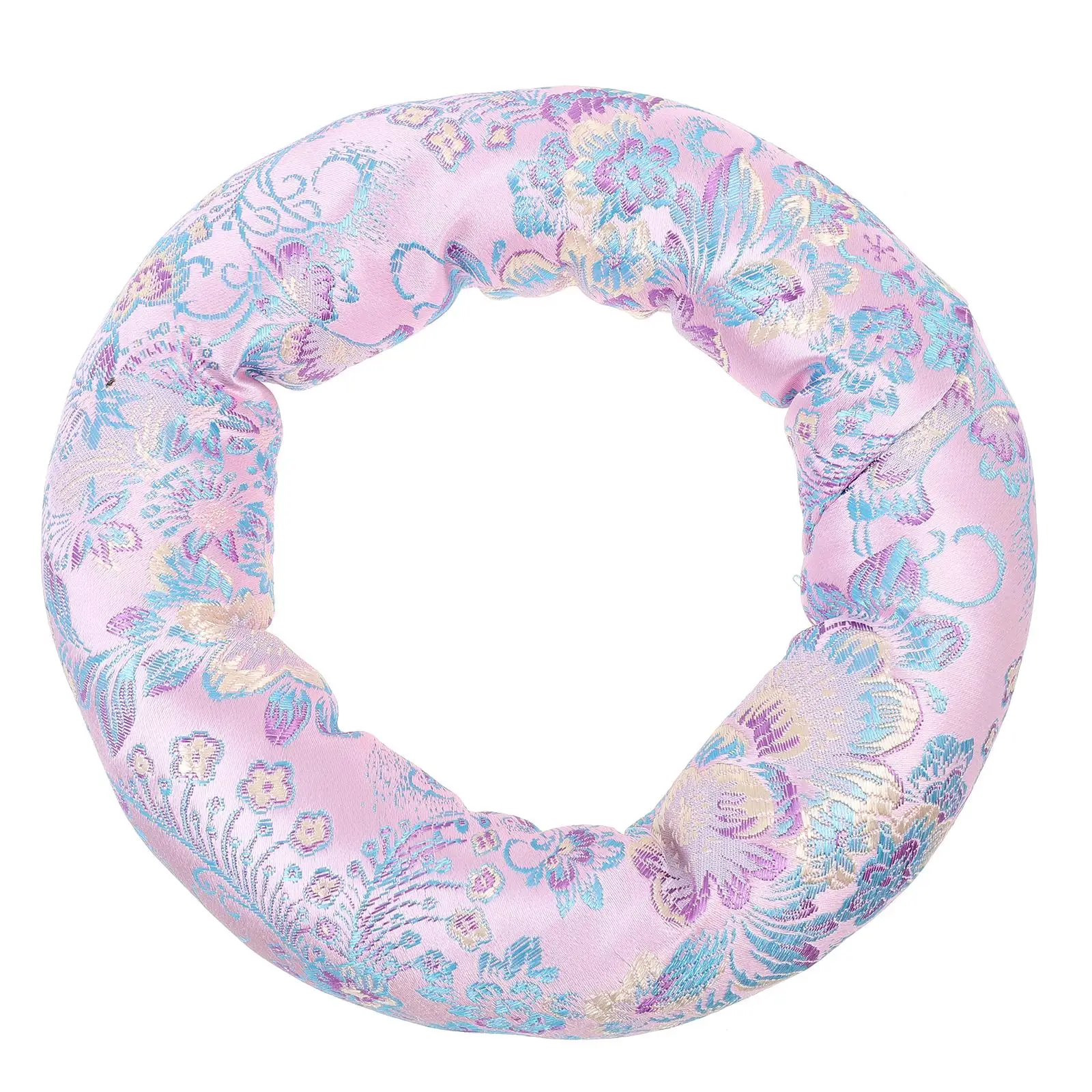 

Buddha Sound Pads Small Size Thickened Cushion Mat Protect Musical Instrument Singing Bowl Accessories Pink Color
