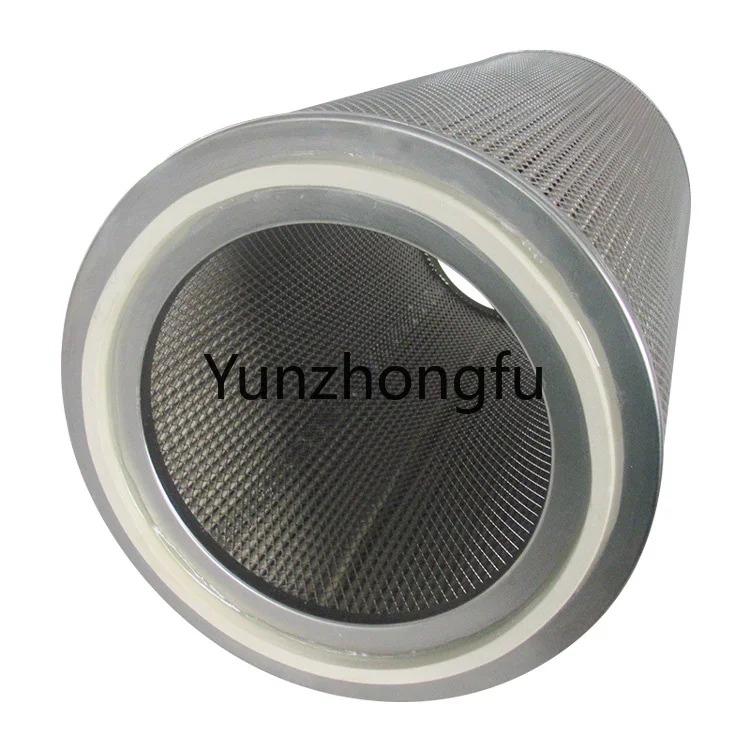 TOPEP customized dust collection filter 240*350*660 stainless steel frame used for high temperature