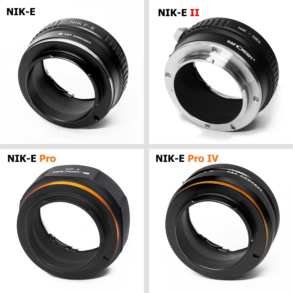 K&F Concept Lens Adapter for Nikon F AI Mount Lens to Sony E Camera a5000 a6000 a6400 A7C A7C2 A1 A9 A7S A7R2 A73 A7R4 A7R5