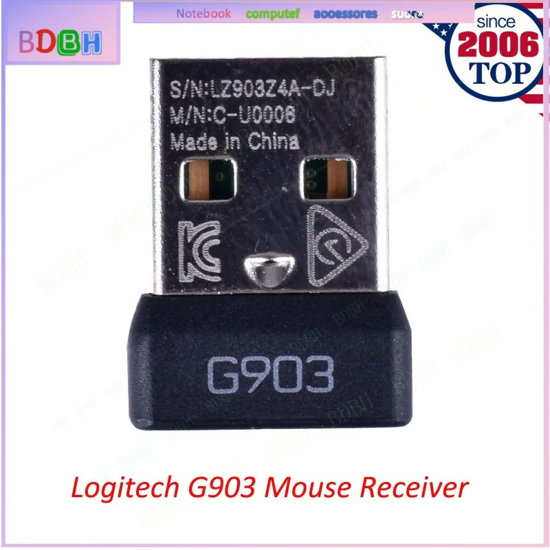 Original Wireless Mouse USB Receiver For Logitech G903 Lightspeed Gaming Mouse