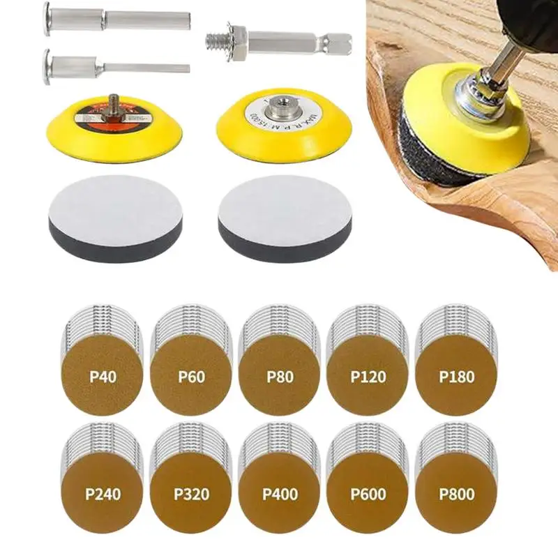 

Sanding Attachment For Drill 3 Inch Sanding Discs 107 Pieces Sanding Drill Attachment Sanding Block Sander Drill Attachment For