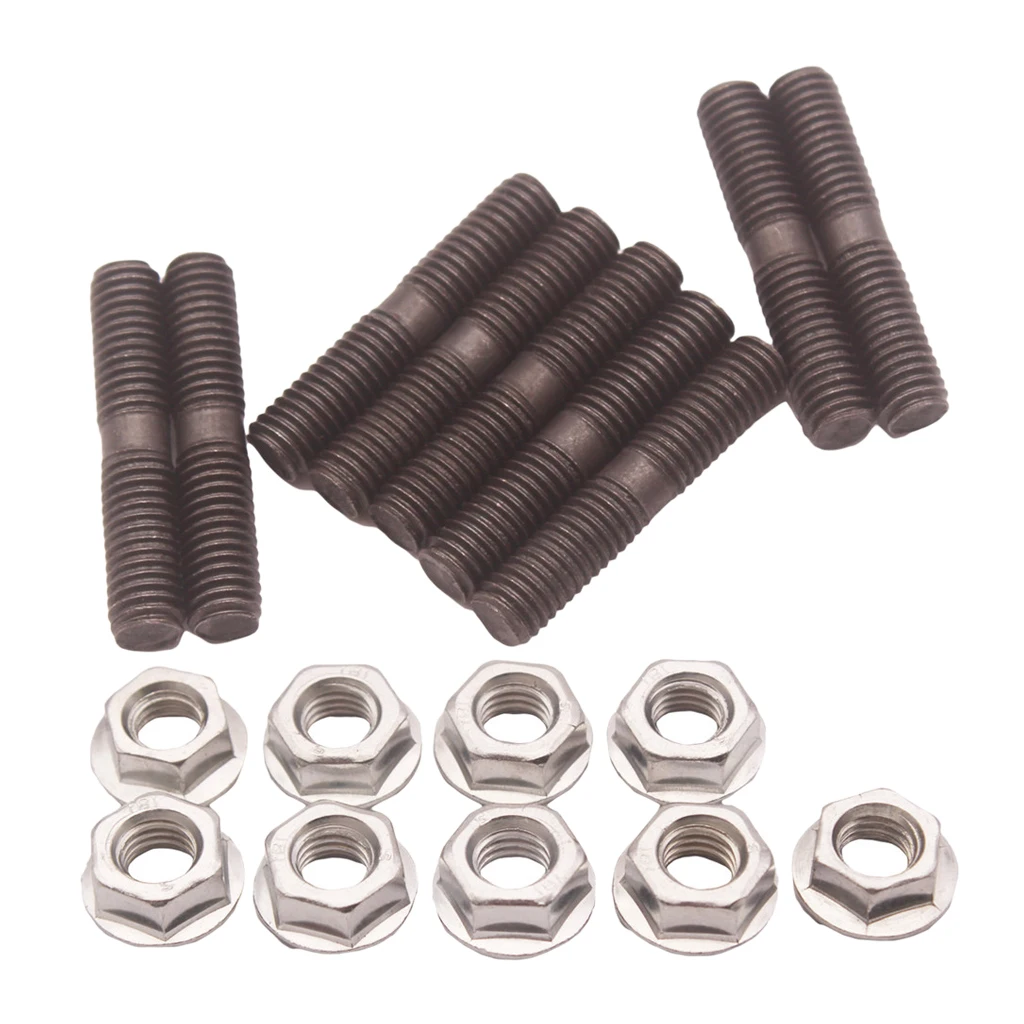 DUMP PIPE STUDS WITH LOCK NUTS for S15 CA18 T2 T25 Tu