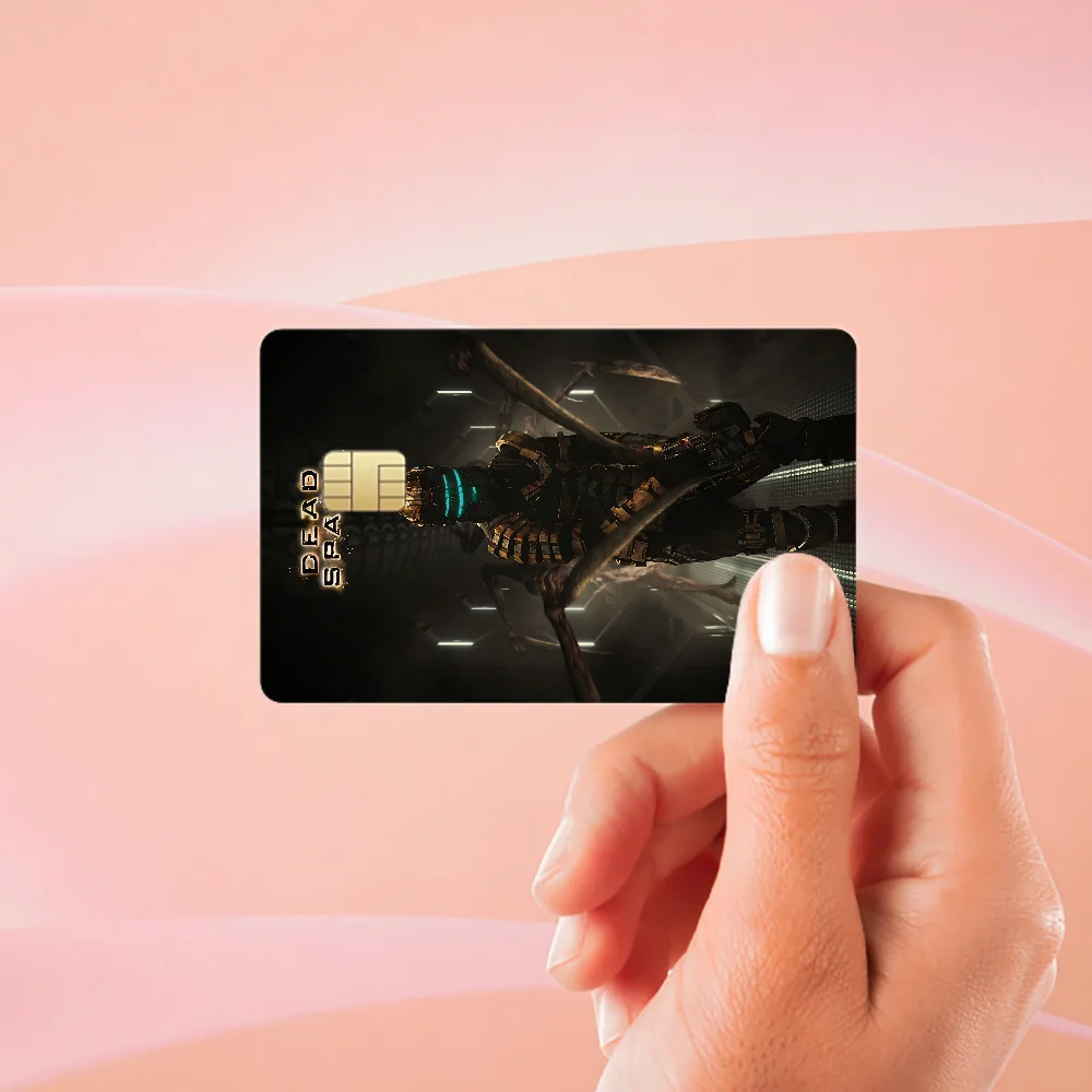 

Game D-Dead S-Space Matte Film Cover Skin Sticker For Credit Card Bank Debit Bus Card