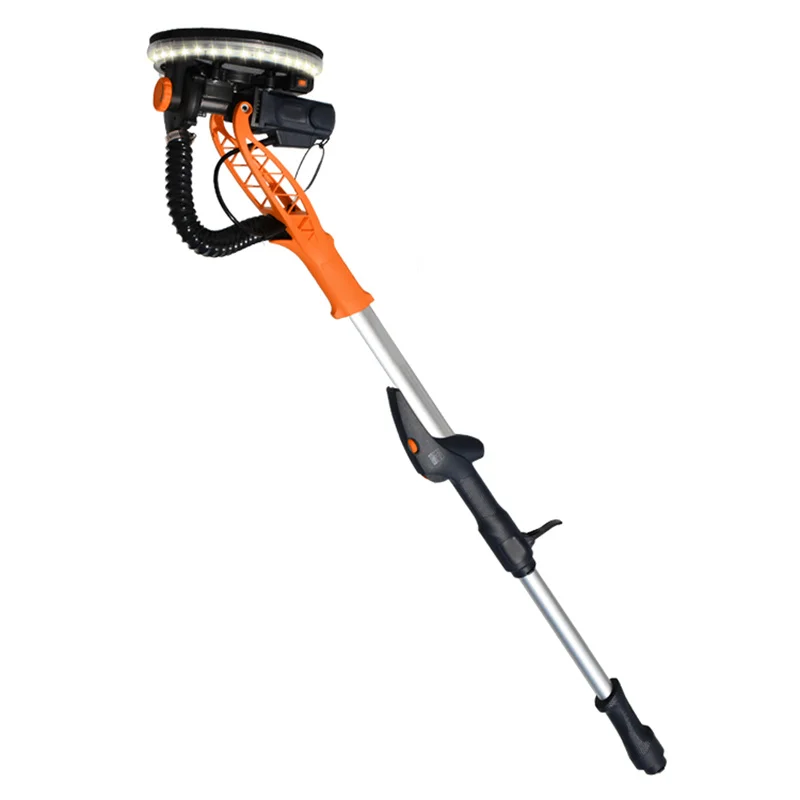 Foldable Adjust Speed Drywall Sander 850W 220V Wall Polishing Grinding Double Led Light Putty Polisher Machine