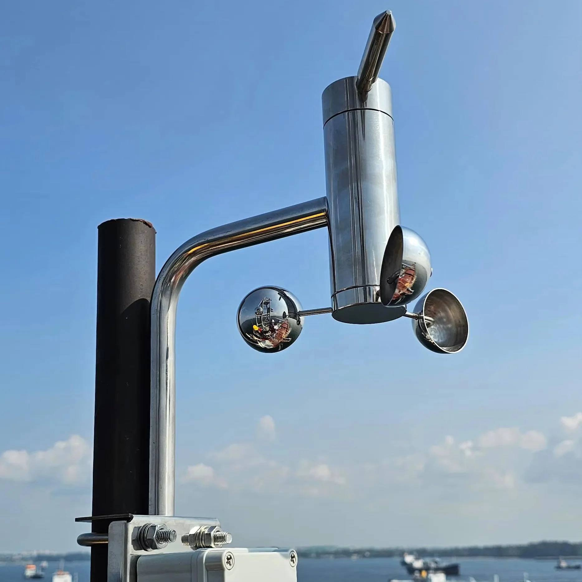 MARINELITE Mi9000s/sr Marine Aluminum Anemometer Wind Speed Direction Electronic Wind Instrument for Marine Supplies