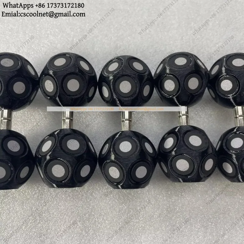 k3 10pcs Fluorescent Magnetic Reflective Marker Dots for 3D Scanning High-Visibility Tracking Points