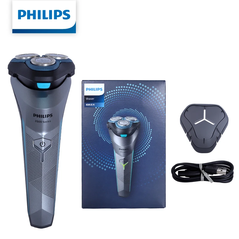 Philips S2306 2000 Series Electric Shaver 4D Floating Heads Waterproof Wet/Dry Shaving for Smooth & Skin-Friendly Shave