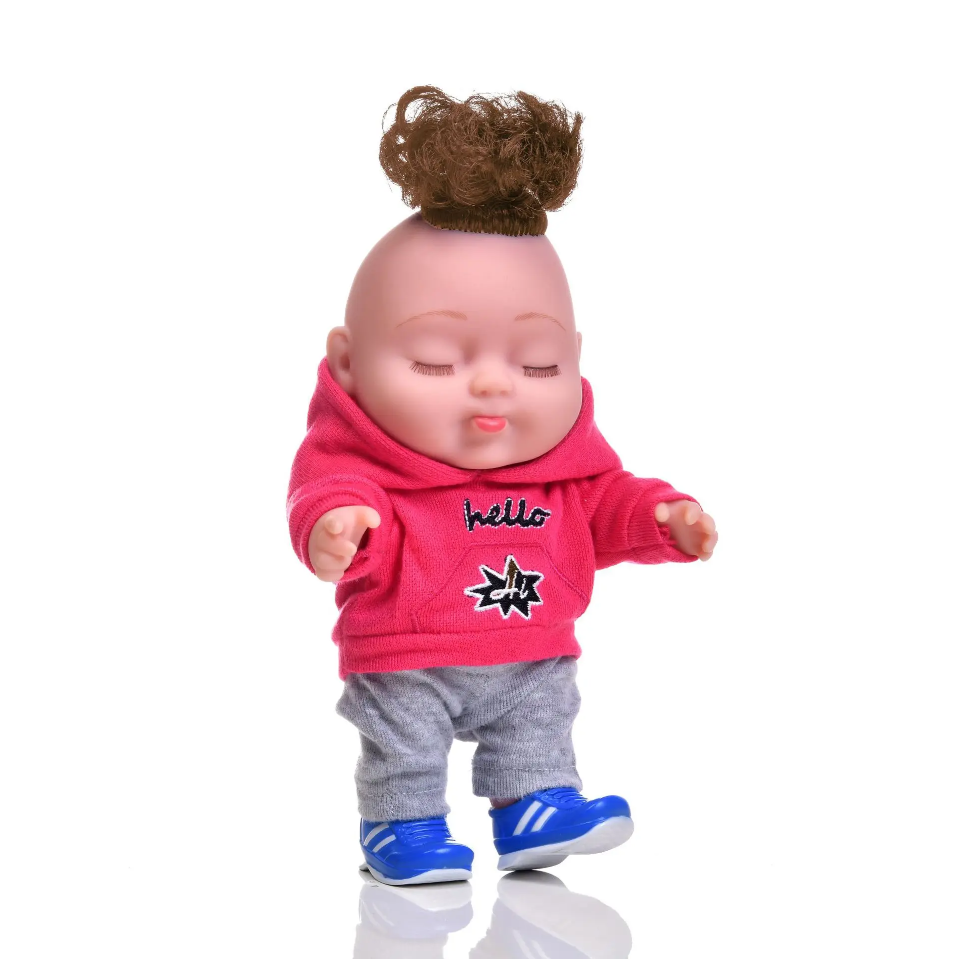 22cm Enamel Doll Doll Trendy Play Doll Little Boy Decoration Children's Day Toy Gifts Wholesale