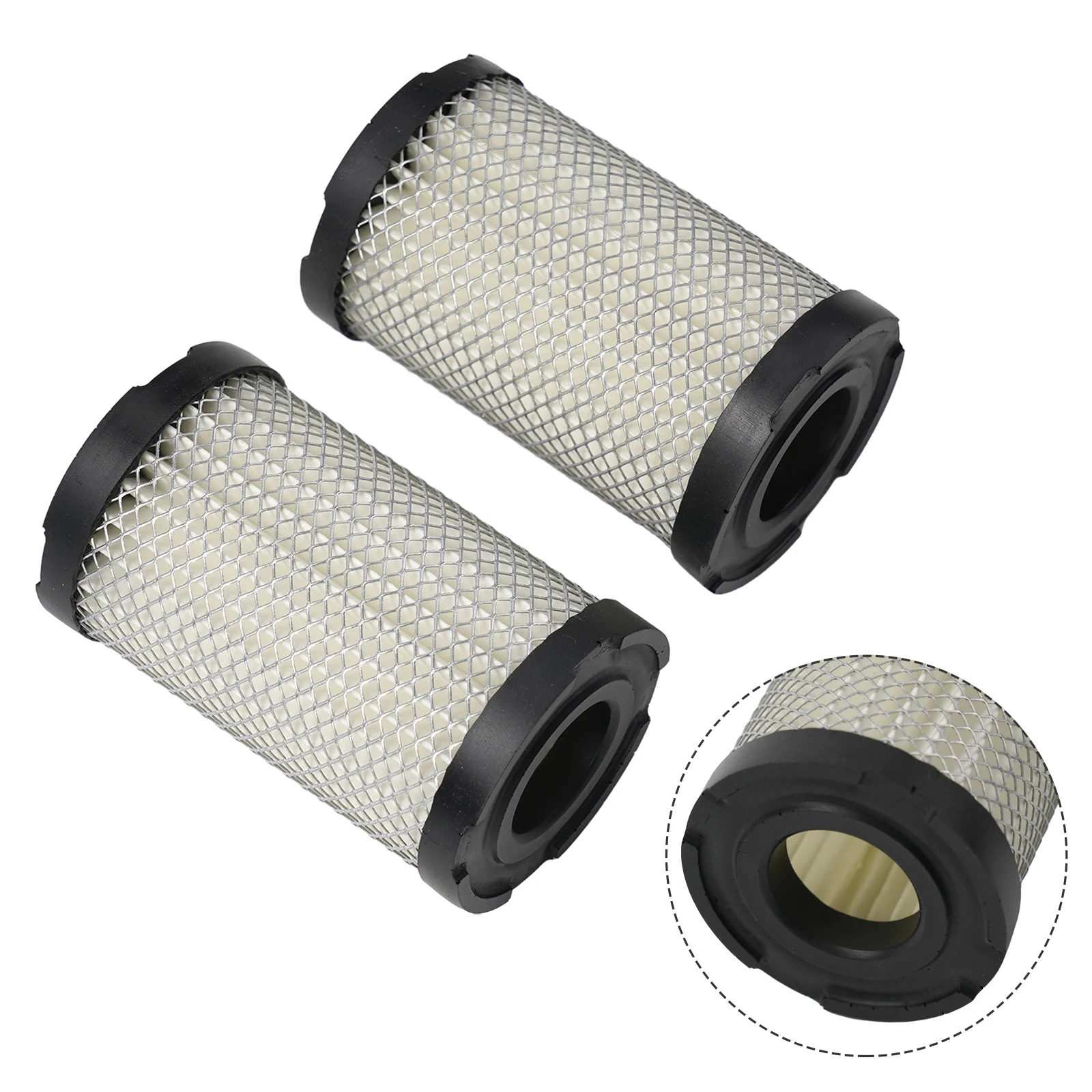 Dependable filtration for consistent engine operation 2 Pcs Air Filter for ECV100 LEV90 LEV100 LEV115 OVRM60 TC300 LAV50 ECV120