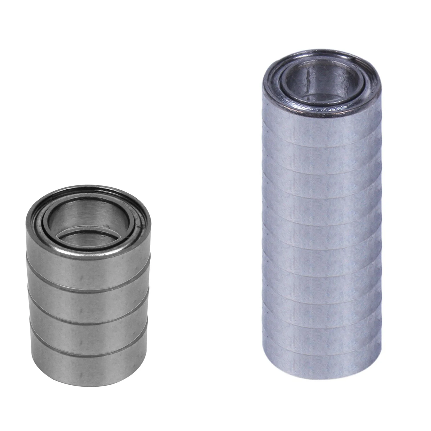 20Pcs Miniature Sealed Metal Shielded Metric Radial Ball Bearing Model: MR85-ZZ 5X8X2.5mm & MR74-ZZ 4x7x2.5mm