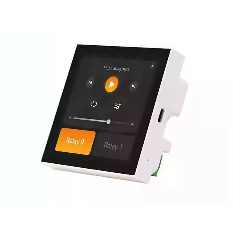 A98E-Smart Scene Wall Switch 4 Inch 86-Type Touch Screen Center Control Panel RV1106G3 1TOPS No WIFI Bluetooth