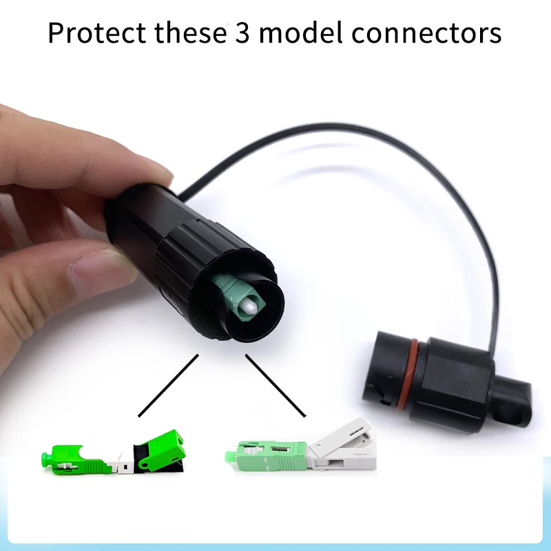 New PDLC Fiber waterproof Connector protective cover CPRI armored optical fiber cable shell outdoor protective cover SC ELINK