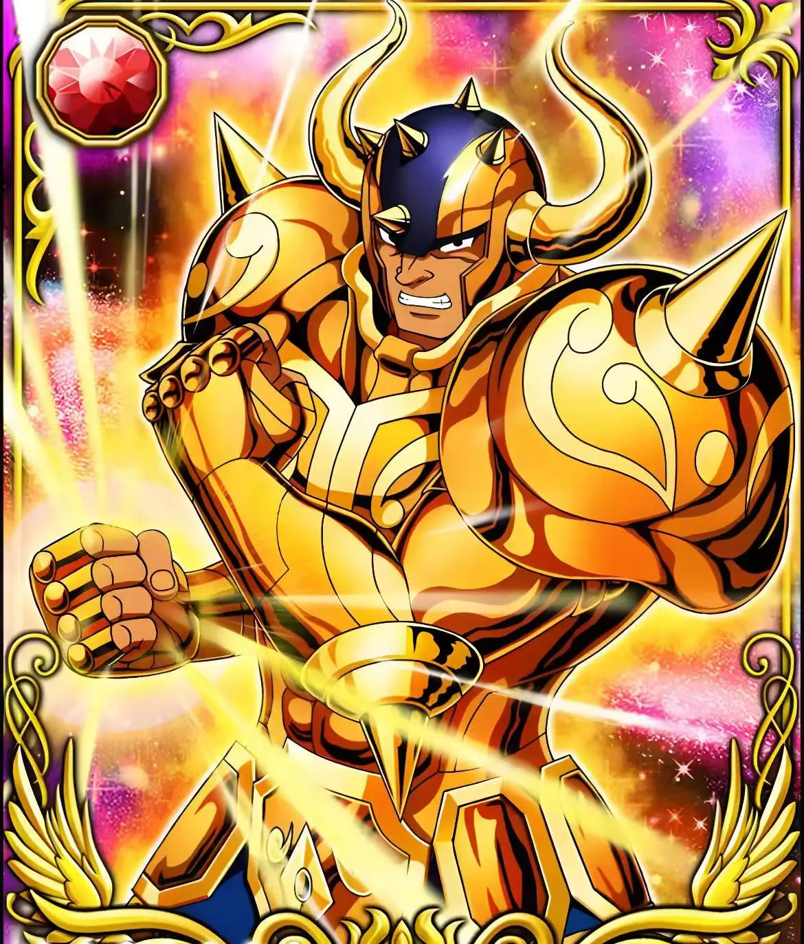 

Saint Seiya Style Myth Cloth EX Taurus Aldebaran | 24K Gold Zodiac Knight Action Figure | Metal Armor PVC Model Toy | In Stock