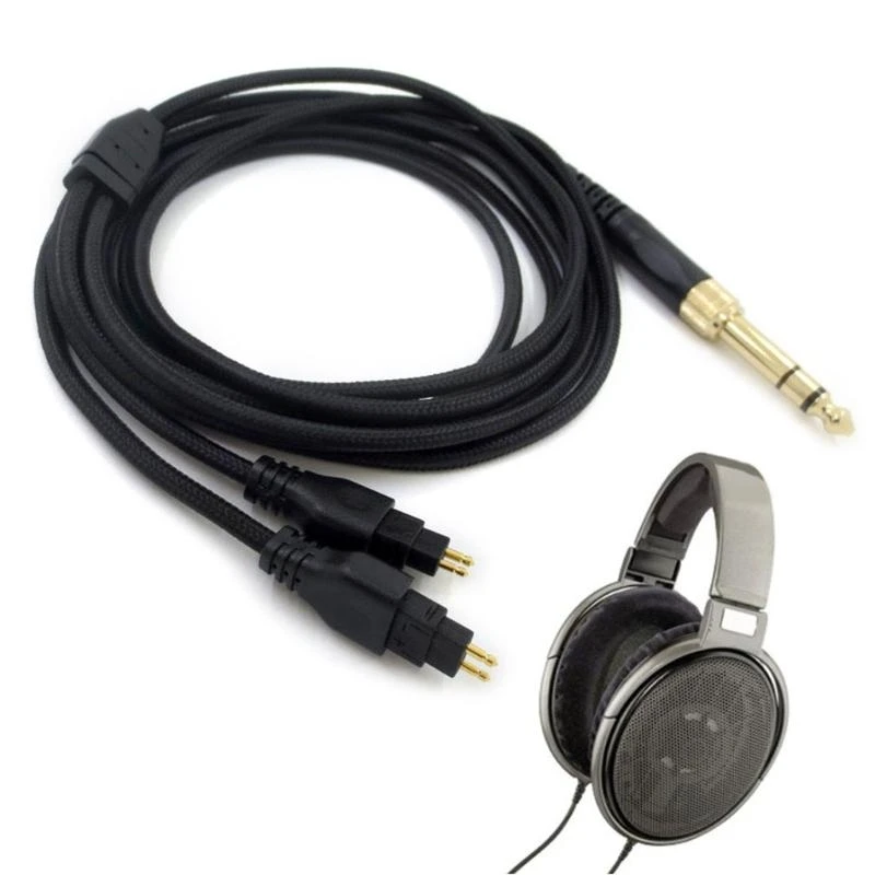 Repair 3.5/6.35mm Earphone Cable Upgrade Cable for Sennheiser-HD580 HD600 HD650 HD660S Replacement Cable - Image 5
