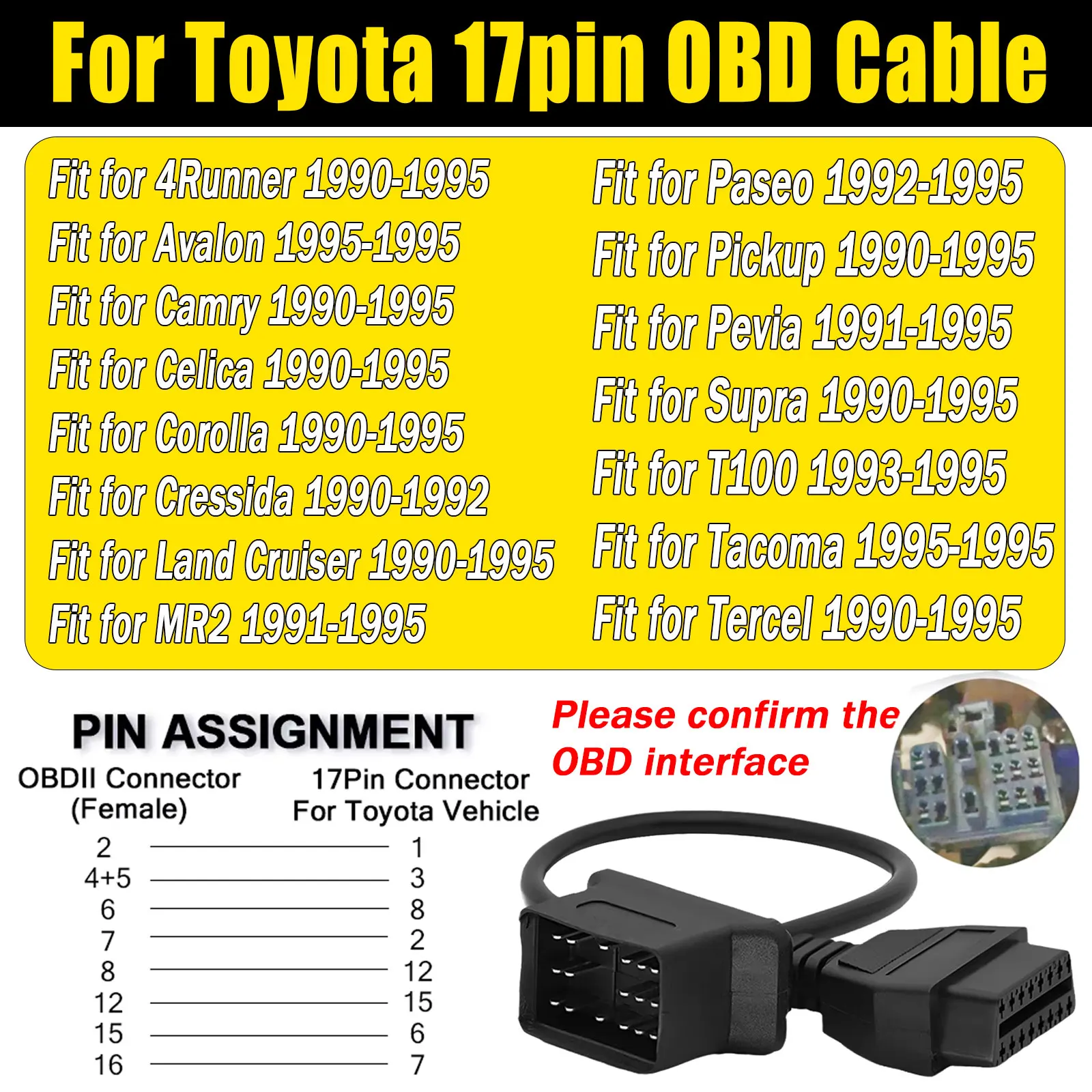 Für Toyota/Lexus MINI VCI J2534 Kabel TIS Techstream Original FTDI FT232RL OBD2-Interface-Scanner für Toyota 17-Pin/22-Pin Kabel – Detail 2