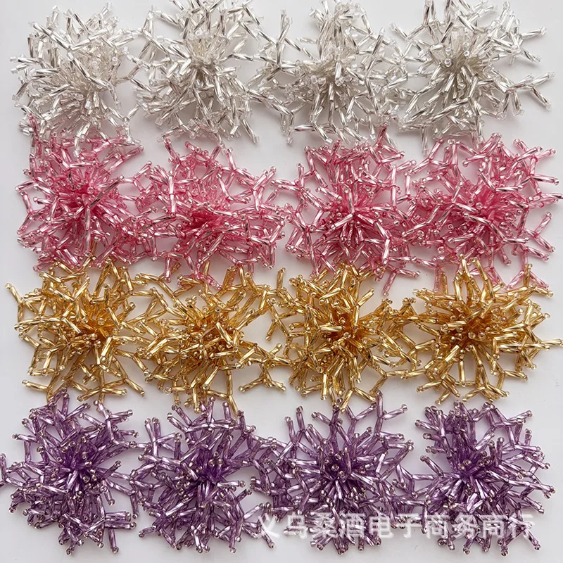 

Hollow Tube Bead Firework Shoe Charms for Clogs Hat Flower Rope Keychain Accessory DIY Beaded Buckle Adapter Premium