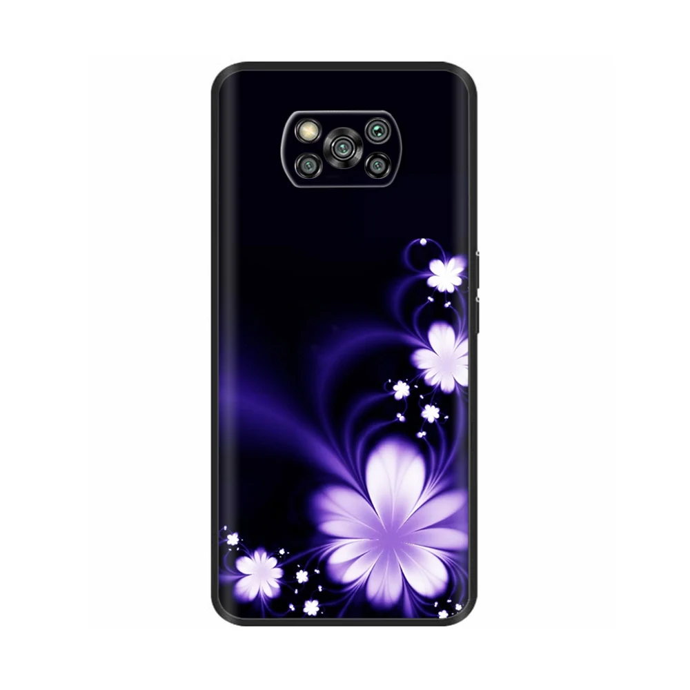 Cover For Xiaomi Poco X3 Pro Case Soft Silicon Black Phone Casse for Poco X3 NFC Case for Poco X 3 NFC PocoX3 Pro TPU Capa Funda