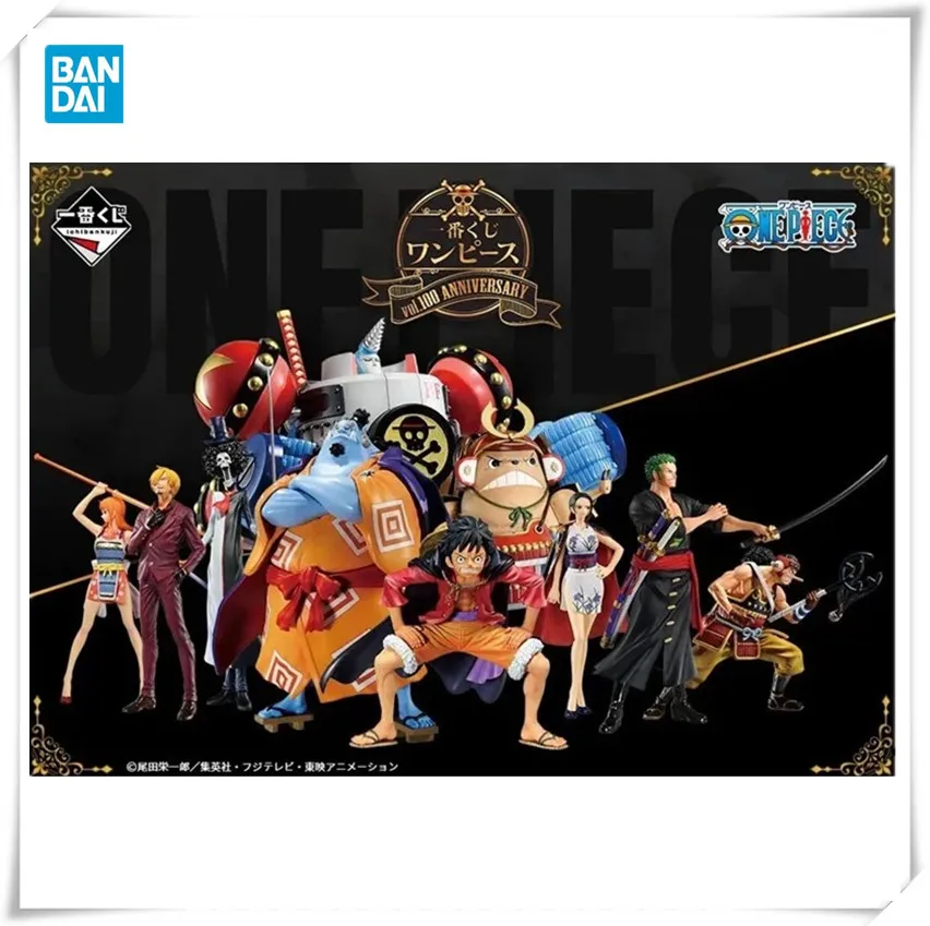 

Bandai-One Piece action toy model, Ichiban, Kuji, WT100, commemorative, Vol.100, anniversary, Luffy, Zoro, Sanji, Nami, Robin
