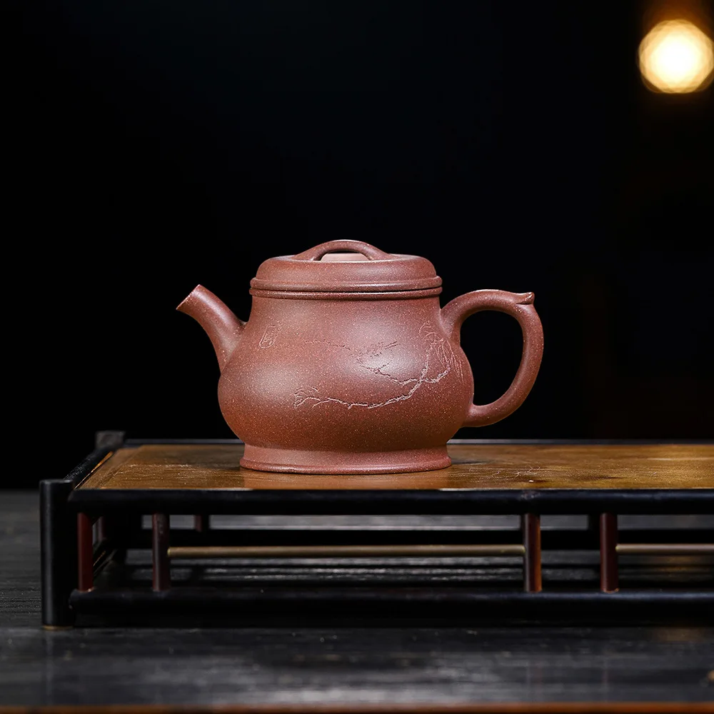 High Quality Agent Distribution Zisha Teapot Ore Purple Clay Handmade Ode Pot Household Set