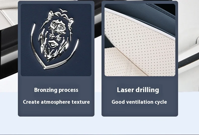 Universelle 3-Sitzer-Autositzbezüge hinten für SUVs und Limousinen, verschleißfest, atmungsaktiv, leicht zu reinigen, Autozubehör – Detail 5