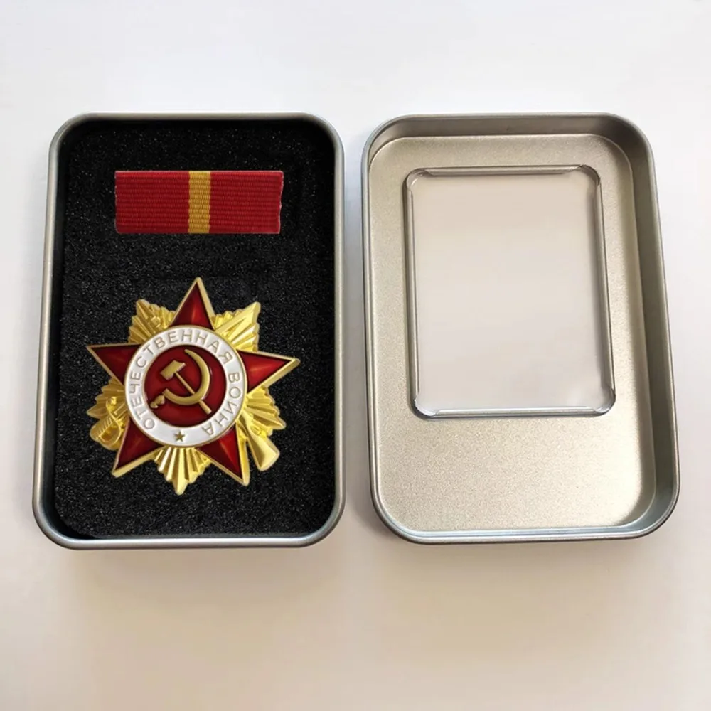 1942 versão cccp a estrela de cinco pontas da primeira classe medalha da defesa nacional vitória honra metal crachá pino estilo medalha