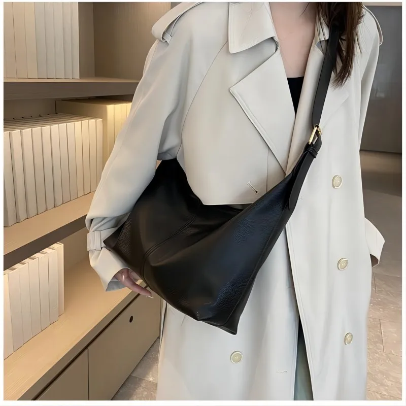 CGCBAG Lage Capacity Women Messenger Bag 2023 Fashion Shoulder Bag High Quality PU Leather Female Tote Bag Simple Handbags