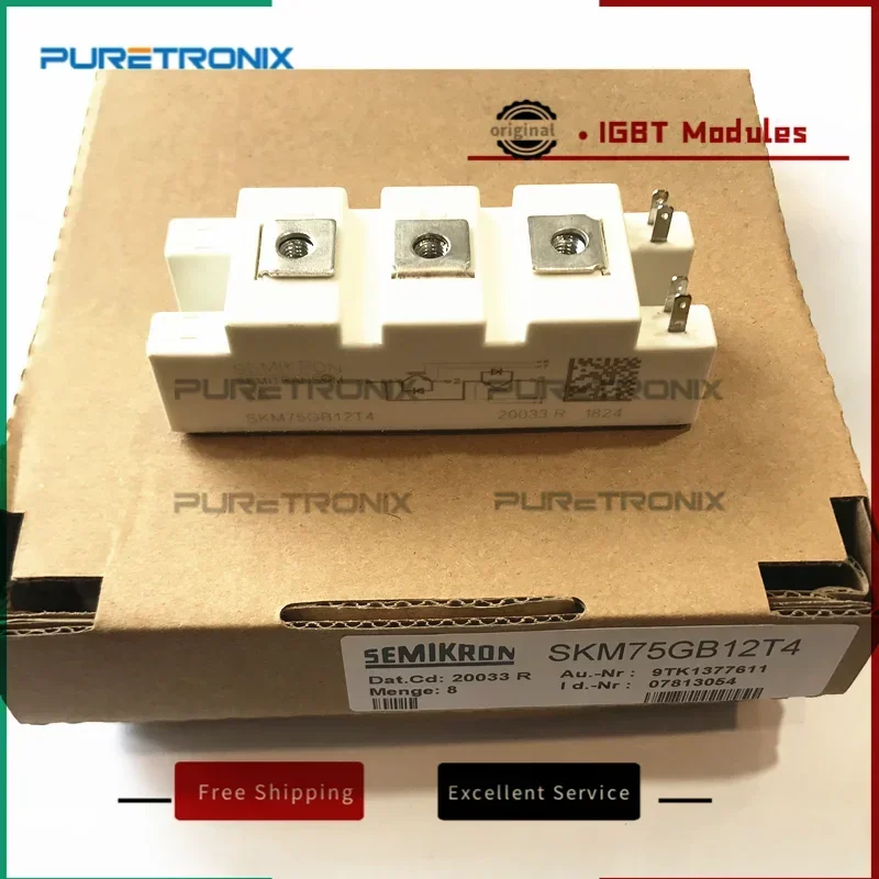 Skm100gal12ثلاثية الأبعاد وحدة IGBT الأصلية الجديدة
