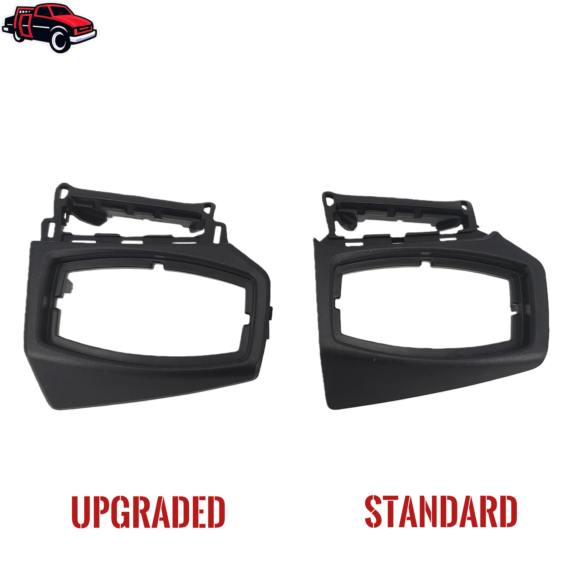Auto-Scheinwerferschalter Armaturenbrett-Zierleiste Knopfrahmen-Abdeckung für Ford Focus 2012 2013 2014 2015 2016-2018 Hochwertige Ausstattung – Detail 1