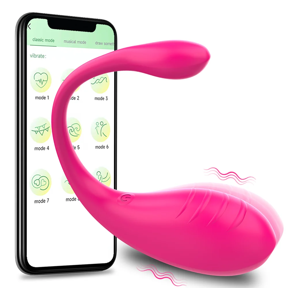 Bluetooth App Vibrators for Women Long Distance G Spot Dildo Wear Vibrating Egg Female Vaginal Ball Panties Sex Toys for Couples