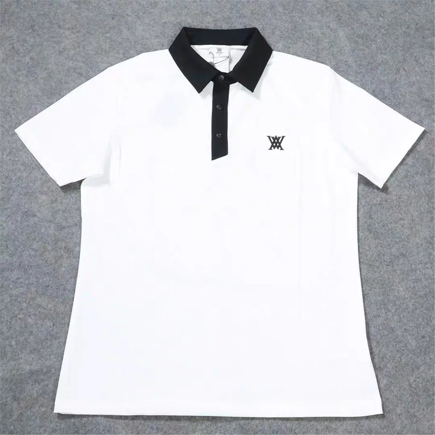 

Men's Golf Apparel Short-Sleeve Fashion T-Shirt Slim-Fit Casual Outdoor Sportswear Polo Shirt