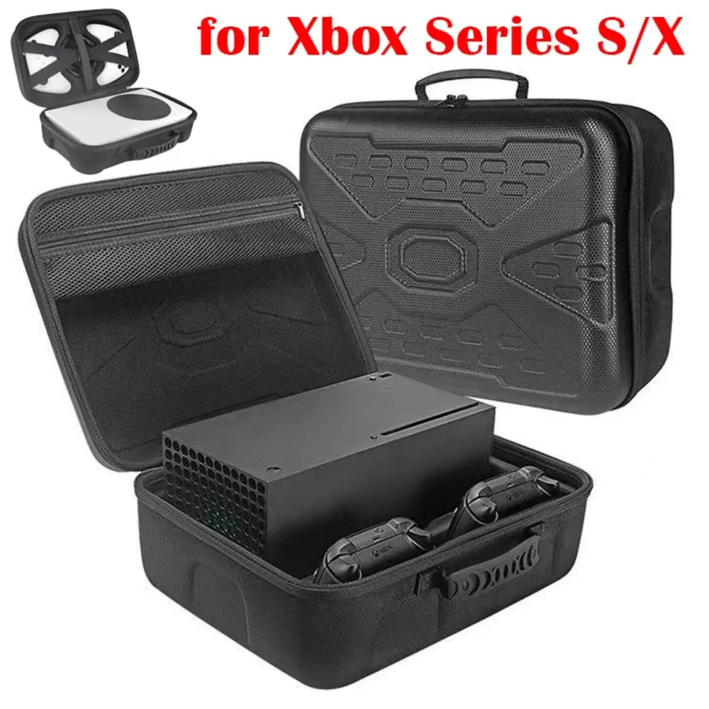 Hot EVA Game Console Box Shockproof Portable Carrying Case Anti Scratch Dustproof Gamepad Cover for XBOX Series S/X Travel